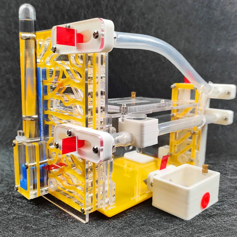 Фото Акриловая муравьиная ферма 3D Муравьиное гнездо с зоной для кормления увлажняющая водная башня насекомые муравьиный дом Вилла муравьиная мастерская для домашних животных 11*15*21 см №1