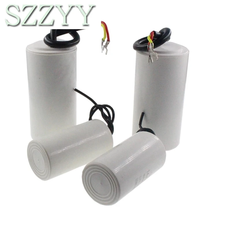 450V 3UF 4UF 5UF 6UF 8UF 10UF 12UF 15UF 18UF 20UF 25UF 30UF 35UF 40UF 45UF 50UF Motor Run Capacitors CBB60 Spade Tabs 450VAC