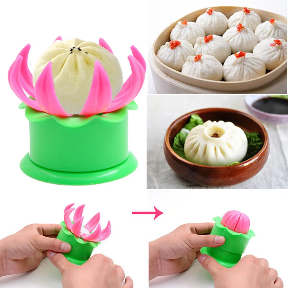 Bun Making Mould DIY Ravioli Pastry Pie Steamed Stuffed Bun Dumpling Maker Chinese Baozi Maker Baking Tools Kitchen
