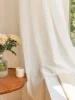 2025 New Living Room And Bedroom Gauze Curtain 1PC French Classic Swallowtail Gauze 2