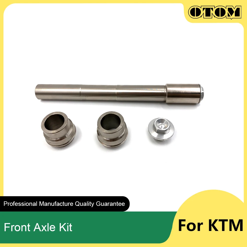 OTOM Motorcycle Front Axle Fork Wheel Shaft Sliders Cap Crash Protector Pit Bike Part Swingarm Spools Set For KTM XCFW HUSQVARNA