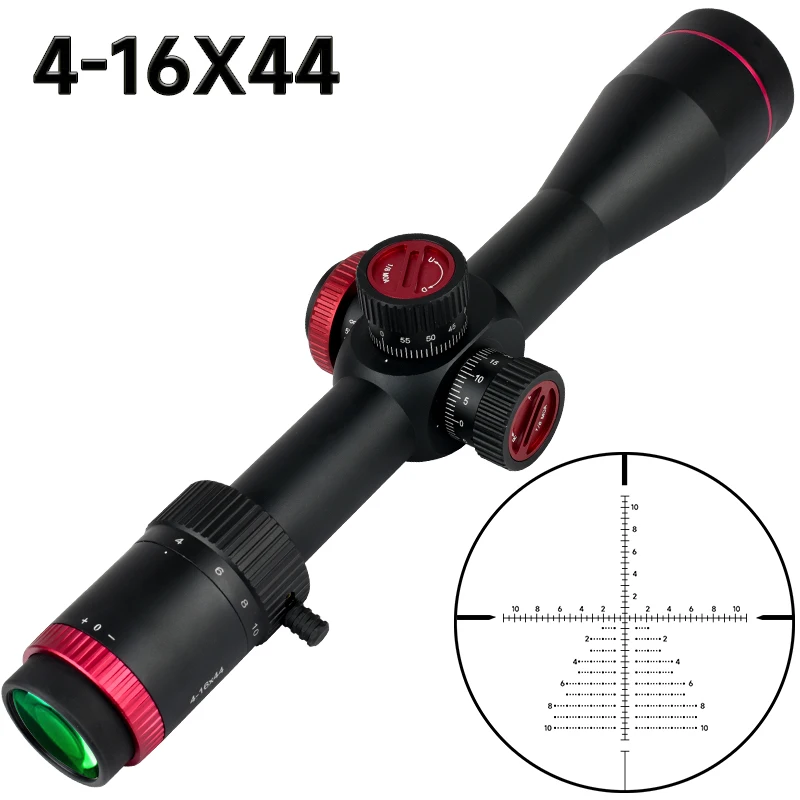 Sniper MK4 4-16x50mm Hunting Rifle Scope - Red/Green Illuminated Reticle 6 thumbnail image
