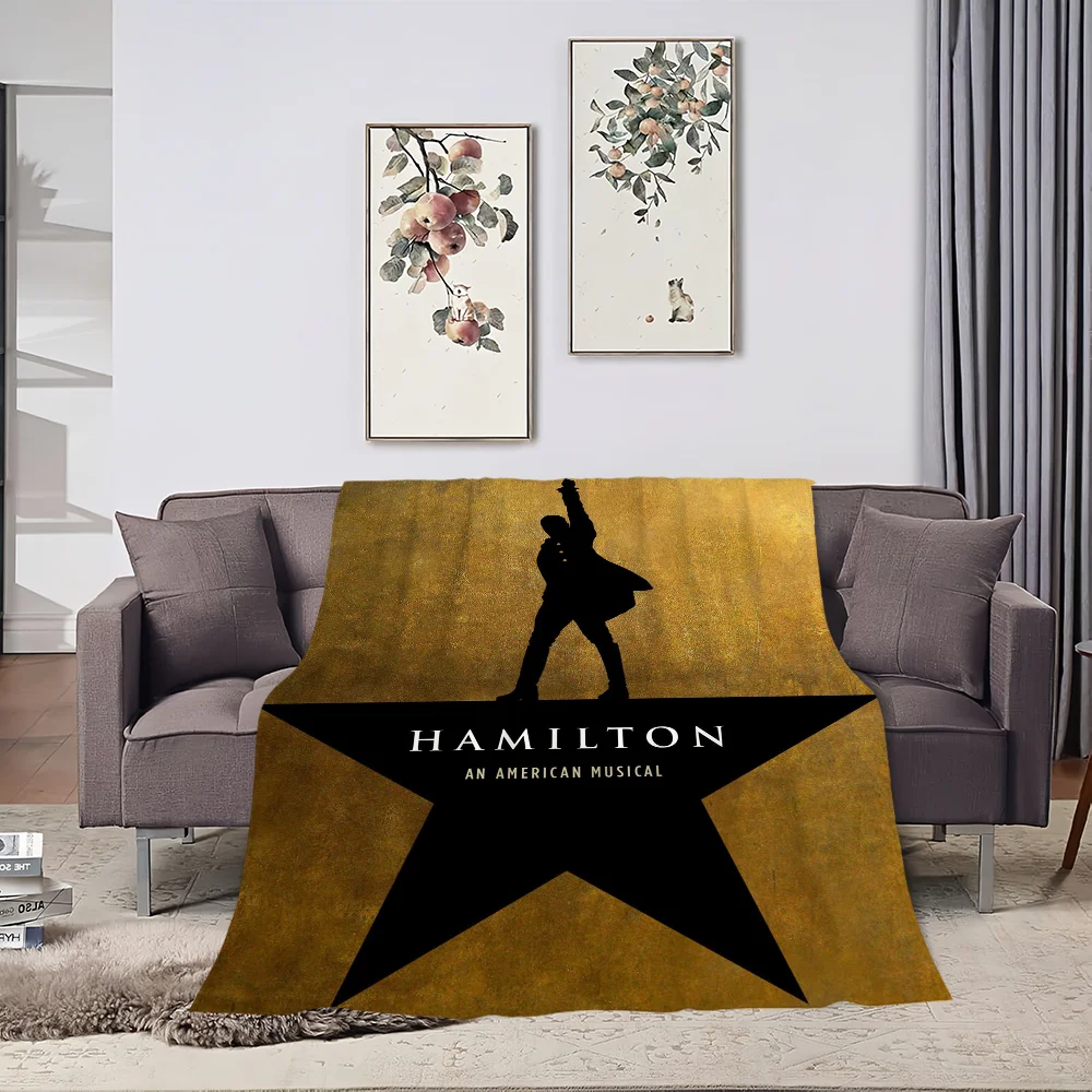 Classic Play Musical Blanket Plush Nap Sofa rug for Living Room H-Hamilton-ES Warm Office Bedroom Birthday Home Travel Kid Gifts 4