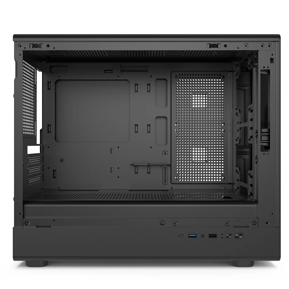 Power Train N1 MATX Desktop Case Vertical Glass Side Transparent Host Shell Support 360 Water-Cooled 420MM Graphics Card pc case,pc chassis