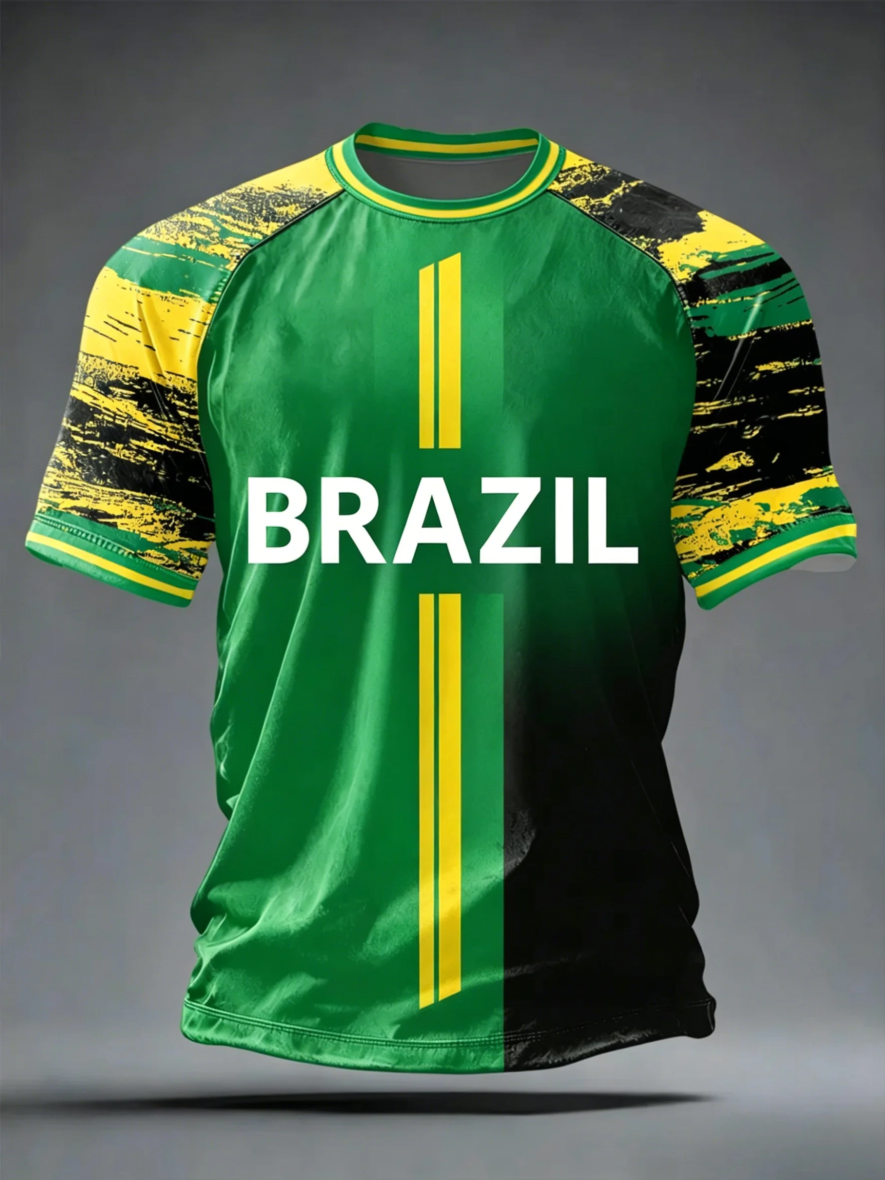 2026 Summer New Brazil Football Jerseys For Men Classic God Brazil Short Sleeve… - Image 6