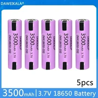 Batterie aste à décharge haute puissance, 35E, 2023, 18650 mAh, courant élevé 20A, bricolage, dégrad, nouveau, 3500 4