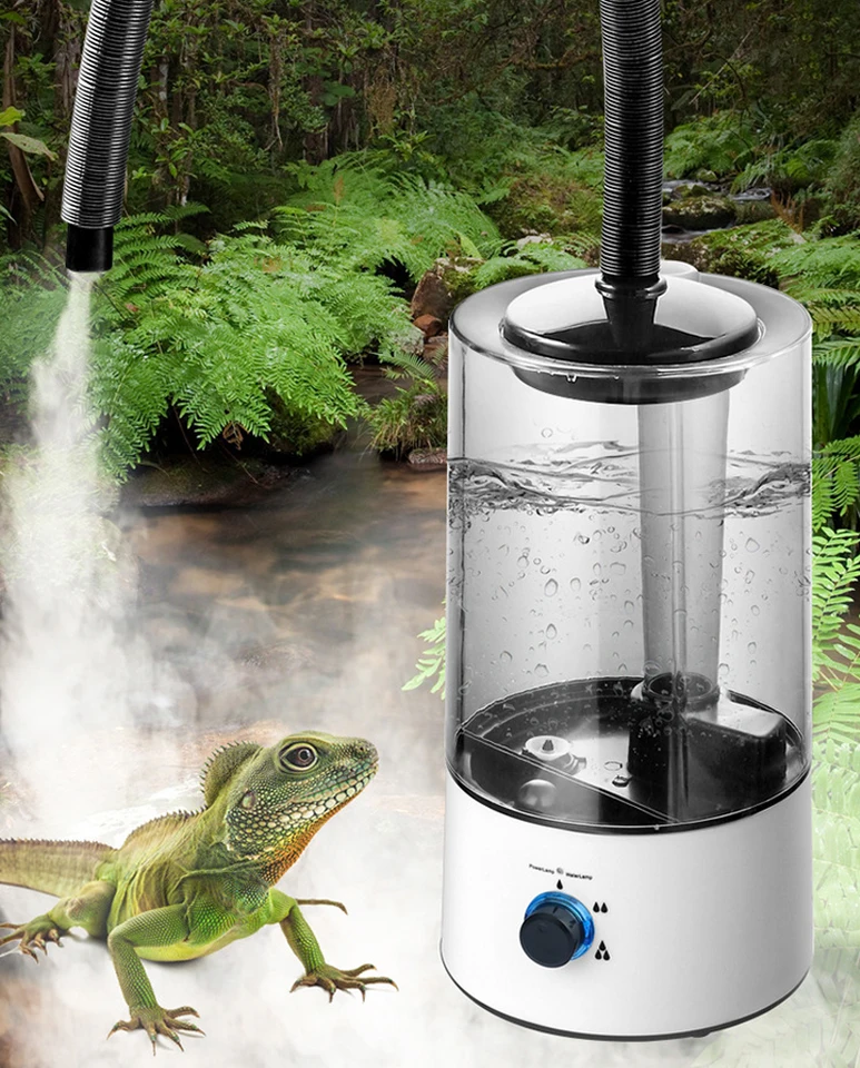 Reptile Humidifier Litre Fog Large Capacity US Plug Ultrasonic