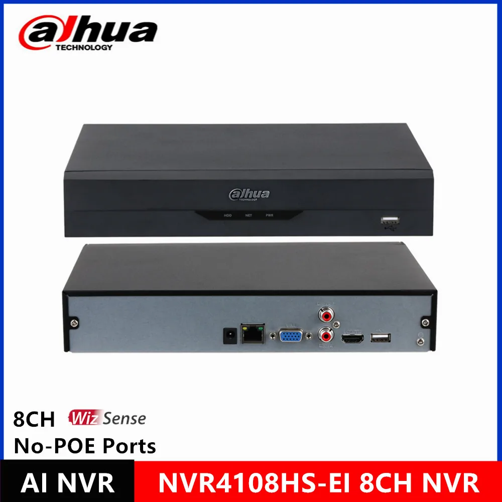 Dahua NVR4104HS-4KS3 4CH 4k NVR & NVR4108HS-EI 8CH AI NVR & NVR4116HS-4KS2/L 16ch without POE Network Video Recorder Network Video Recorder