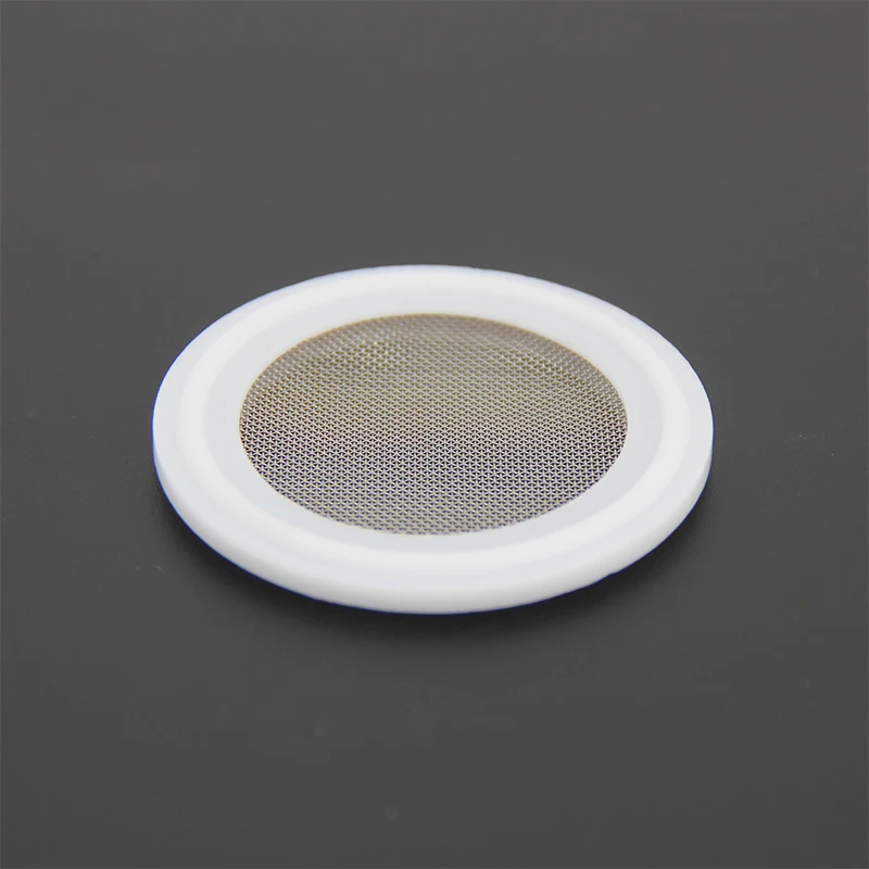 1.5 Inch Tri Clover PTFE Gasket with Stainless Mesh(100 Micron) silicone gasket