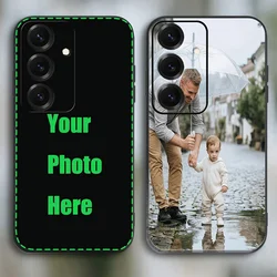 Custom Photo Soft Case - DIY Personalized Design - Galaxy S20 FE 5G (Black)