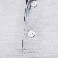 Nouvelles chemises POLO à manches longues pour hommes d'automne et de printemps avec col rabattu : hauts de sport entièrement en coton, brodés et décontractés. 3