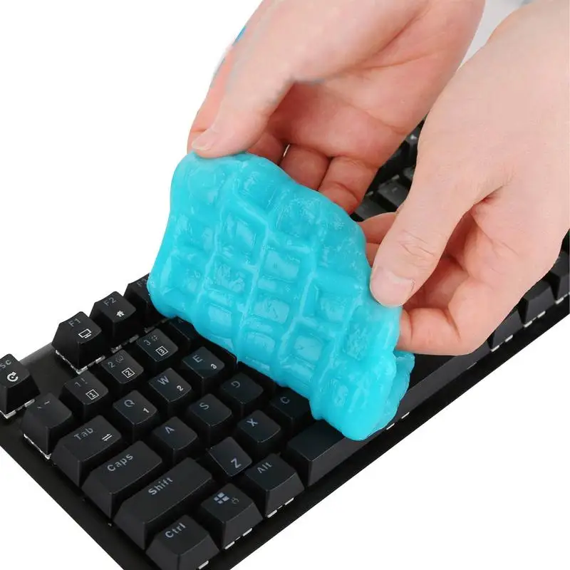 

Auto Cleaning Gel Reusable Auto Dust Cleaning Mud Dust Cleaning Mud For Keyboard PC Laptops Cameras Cleaning Gel No Sticky Hands