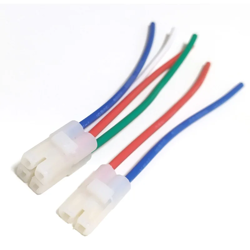 Motorcycle Ignition Coil 2 sets Motorcycle Ignition Coil CDI Electric Cable Wire Harness Plug Head For GY6 50cc 125cc 150 ZJ125 Scooter ATV Moped
