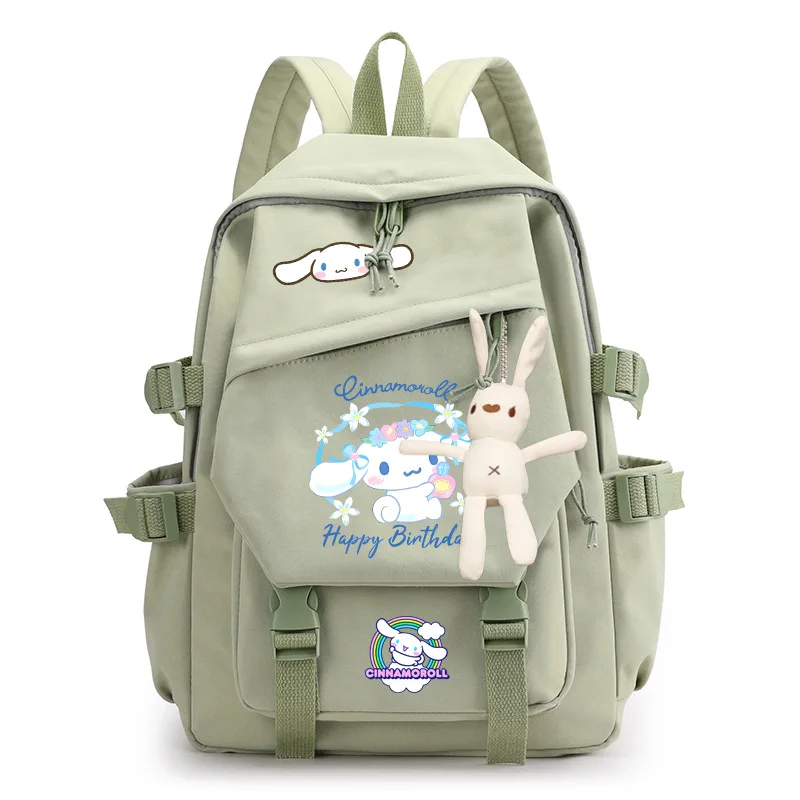 

Jade dog schoolbag large capacity girls junior high school students third to sixth grade girls Japanese backpack backpack