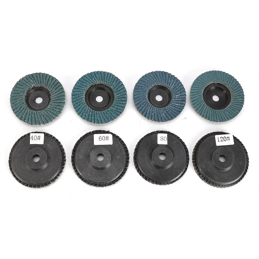 3 Inch Flat Flap-Discs 75mm Grinding Wheels Wood Cutting For Angle Grinder Polishing-Tools Parts Metal Cutting Discs Power Tools 3d printer parts mk8 assembled extruder metal kit for ender 3 cr 10 cr 10s for 1 75mm nozzle 3d printer