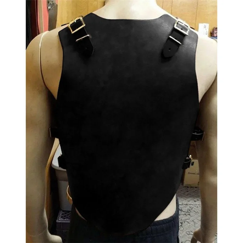 Medieval Warrior Shoulder Armor Gladiator Armor Steampunk Viking Larp Gothic Knight Spaulder Set Leather Cosplay Costume