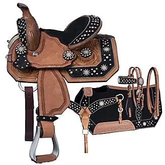 Best-Selling Western Leather Horse Saddle – Premium Equestrian Saddle for Racing & Trail Riding 2