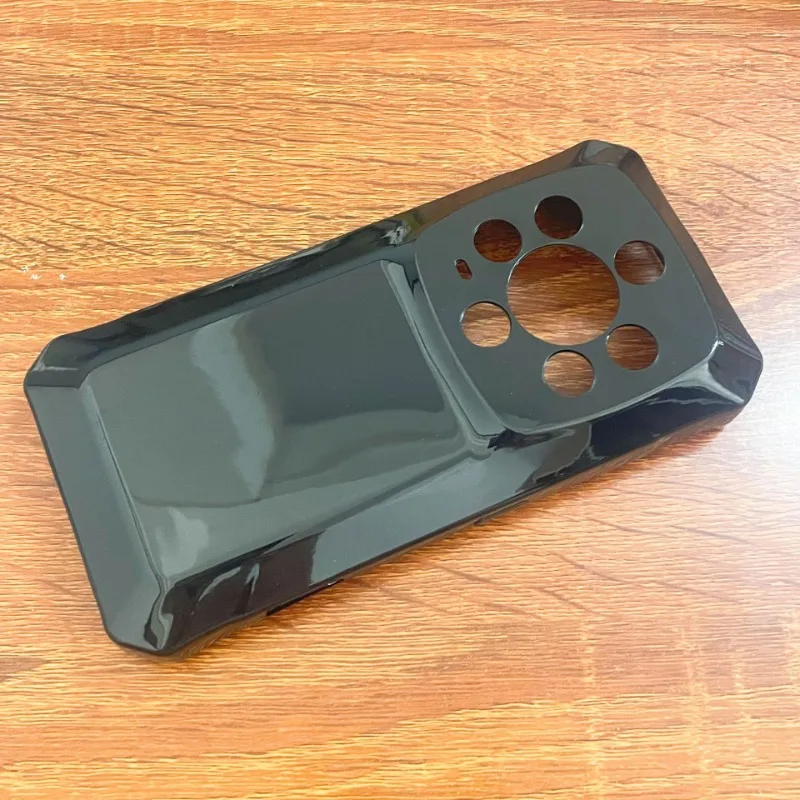 Premium Black Transparent Soft TPU Silicone Phone Case - Durable and Stylish Protective Back Cover