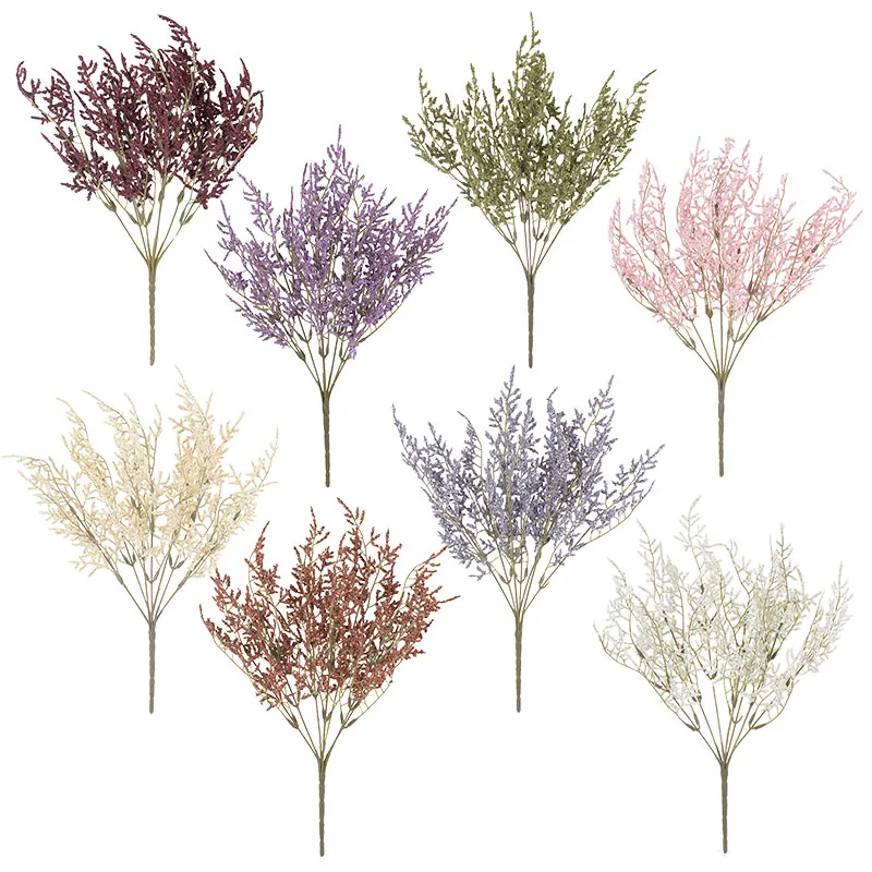 

Simulation Flower Millet Grass Artificial Plastic Plant Home Table Decor Accessories Wedding Party Flower Arrangement Bouquet
