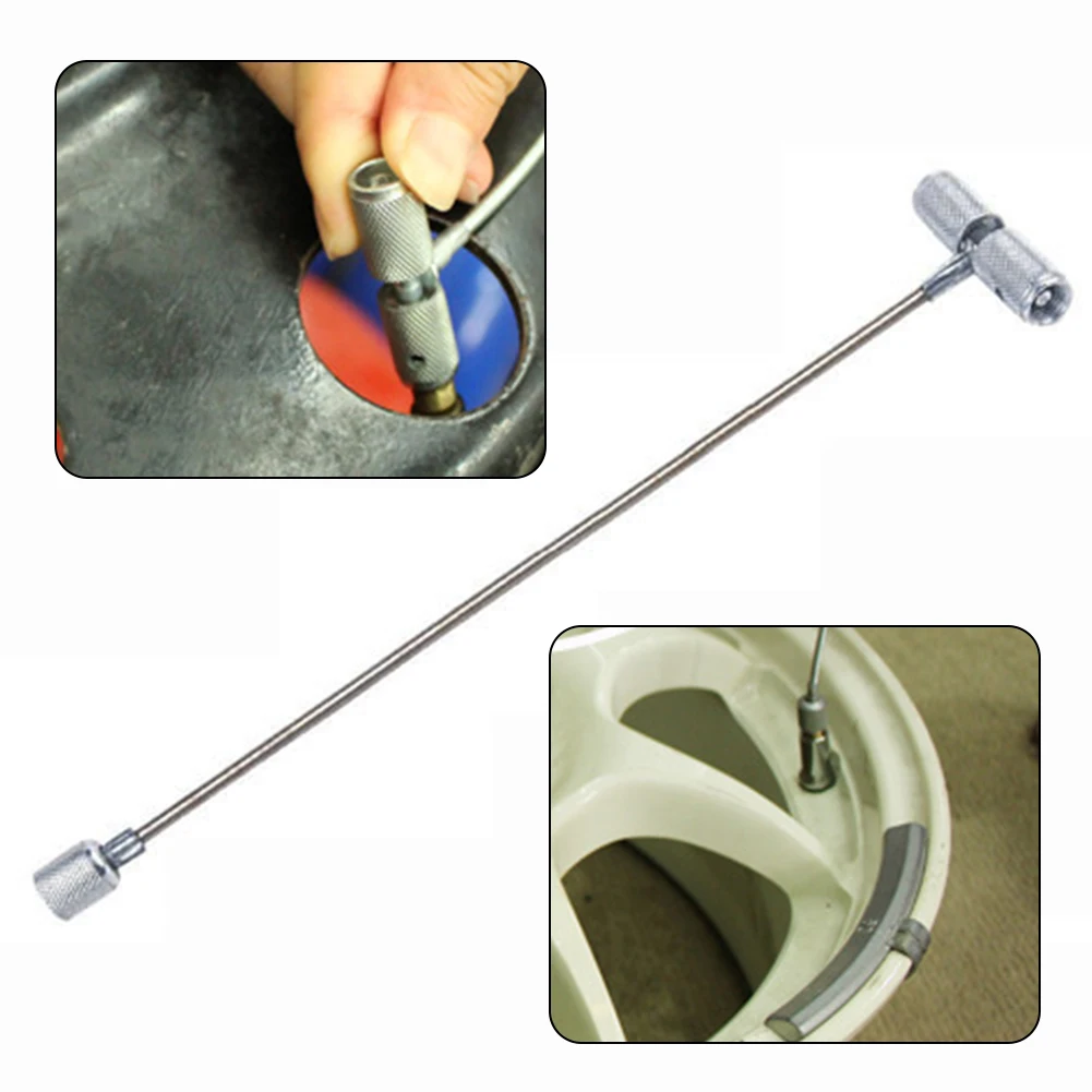 

Tire Valve Core Stem Removal Tools Kit Valve Core Wrench Screw Driver With Plated Copper Valve Core Tire Remover Repair Tools