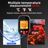 กล้องถ่ายภาพความร้อน BSIDE 240x240 ความละเอียด IR การวัดอุณหภูมิตัวชี้เลเซอร์จับภาพถ่ายสําหรับอุตสาหกรรม HVAC ไฟฟ้า 6