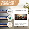 Owl Family ooden Puzzle, Uniquely Irregular Animal Shaped Wooden Jigsaw Puzzles - A Creative Gift For Teenagers & Adults! 3