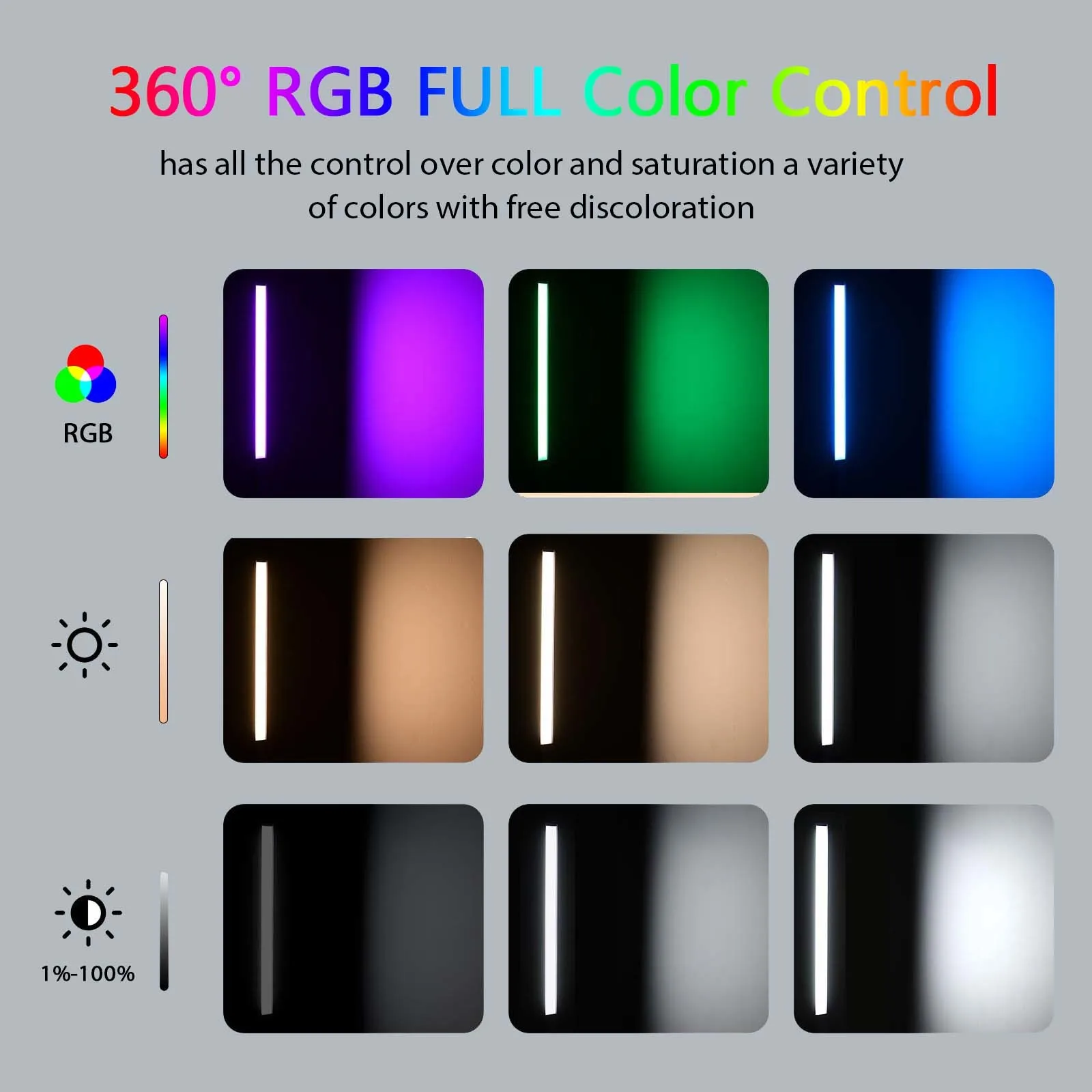 Handheld Rgb Colorful Video Stick Light Led Light Wand Cri 95 Mais Lâmpada de Estúdio de Fotografia Iluminação Fotográfica - Image 4