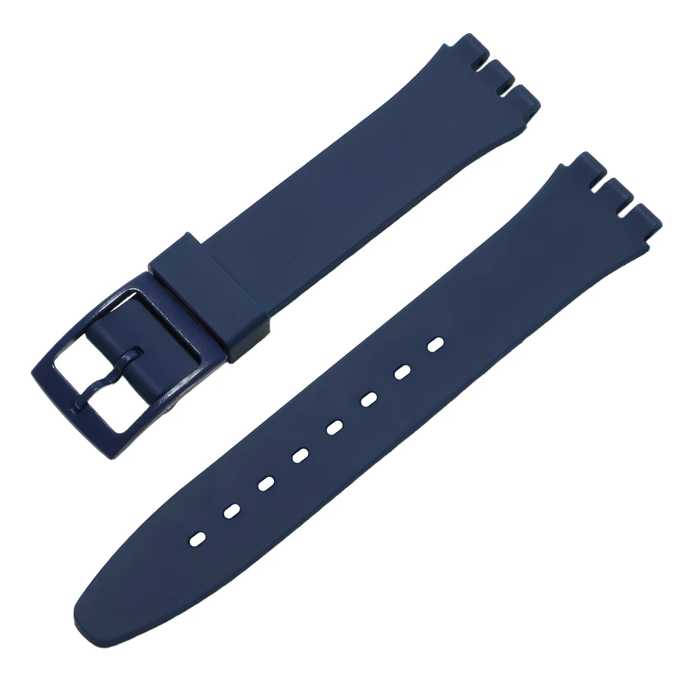 Colorful Silicone Sports Watch Strap - Durable Rubber Replacement Band