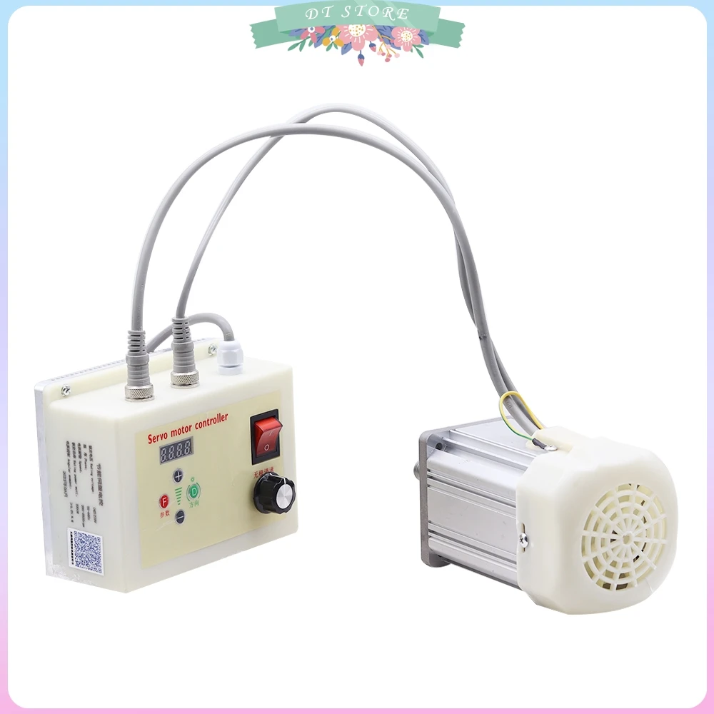 Набор бесщеточных серводвигателей 550 Вт/750 Вт/1100 Вт 220 В/110 В ручка регулировки скорости ленточный шлифовальный станок деревообрабатывающее оборудование токарный станок