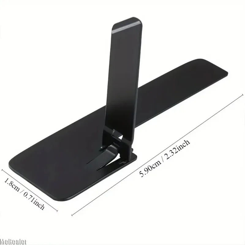 Sleek Foldable Metal Phone Kickstand - Universal Mini Desktop Stand
