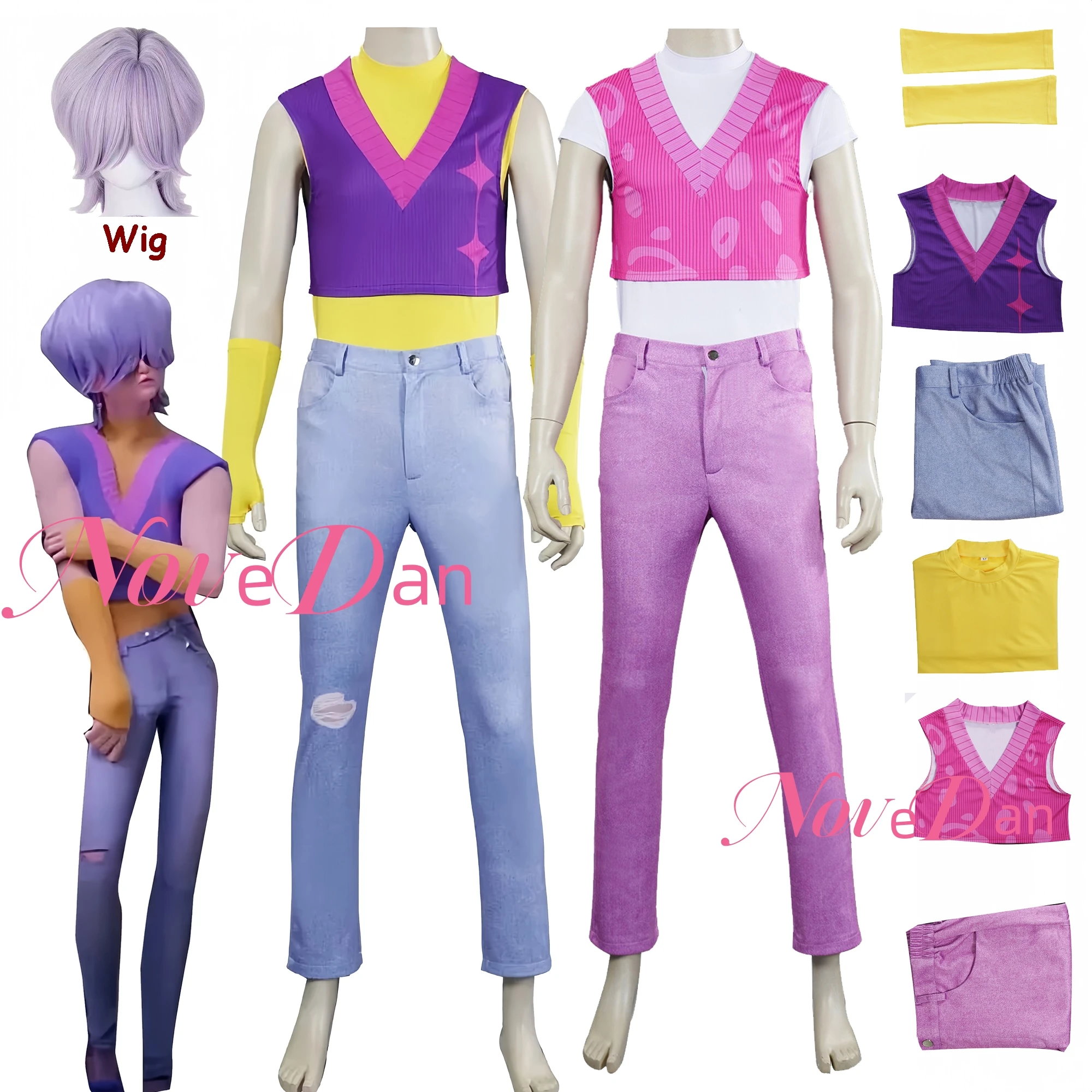 コスプレ衣装 popo KDPop KPDH アニメコスプレミステリーサジャボーイズコスプレ衣装大人