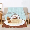 Molang Luxury Throw Blanket for Sofa Decoration Bed Blankets Characters Interior for Home Fluffy Soft Blankets King Size Cobija 1