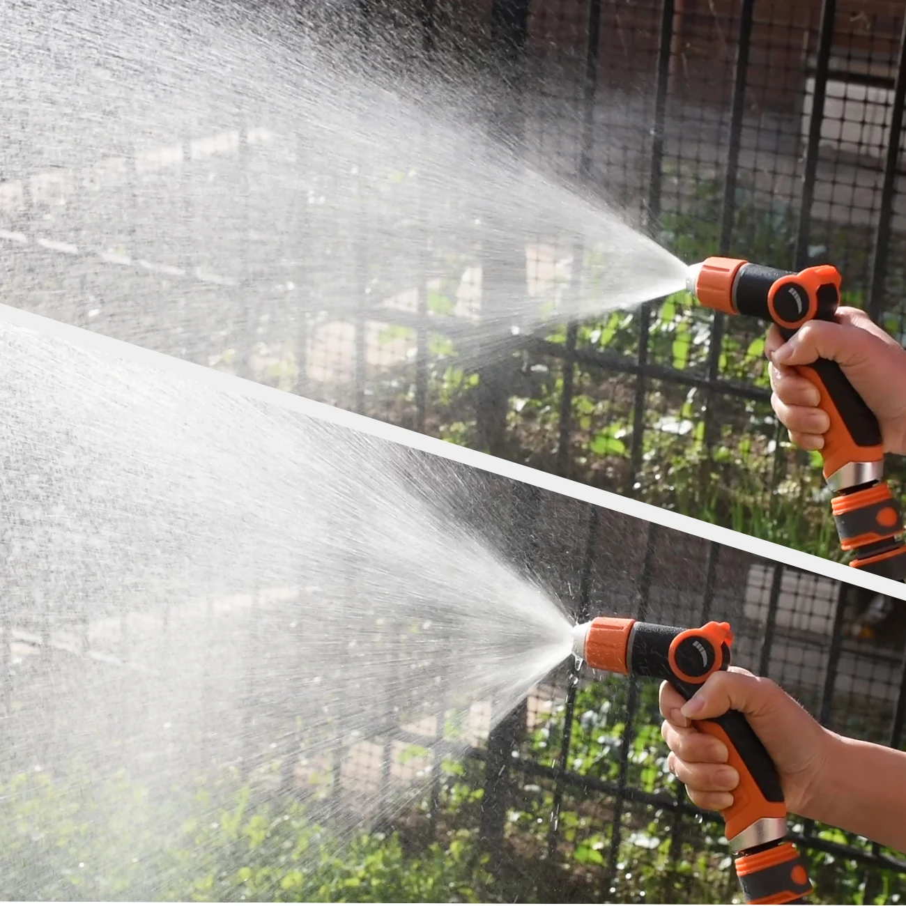 Hochdruck Garten Bewässerung Pistole Sprayer Auto Reinigung Wasser Waschen Pistole für 1/2'' 3/4'' Schlauch Anschluss Schnell Anschluss düsen – Detail 6