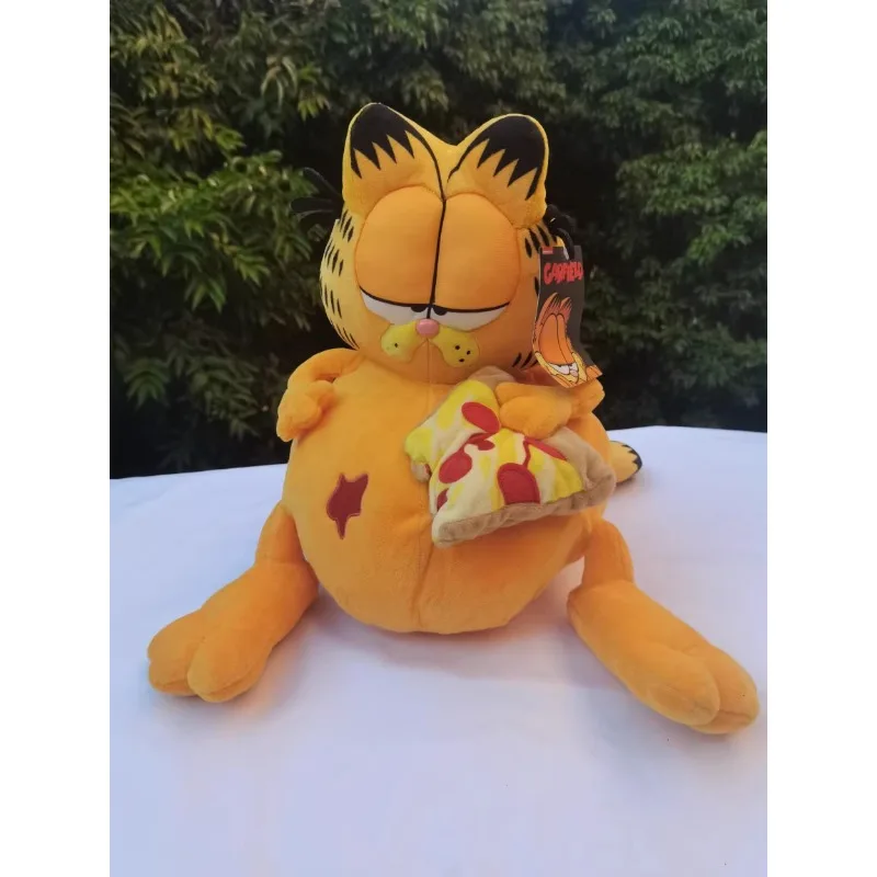 

30 см подлинный запас мультяшная еда Пицца Гарфилд Плюшевая Кукла Милый и милый детский подарок на день рождения