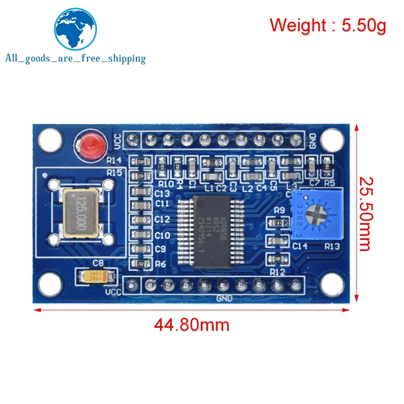 DDS Signal Generator Module Development Board 0-70MHz 0-40MHz AD9850 2 Sine Wave and 2 Square Wave signal generator signal generator kit