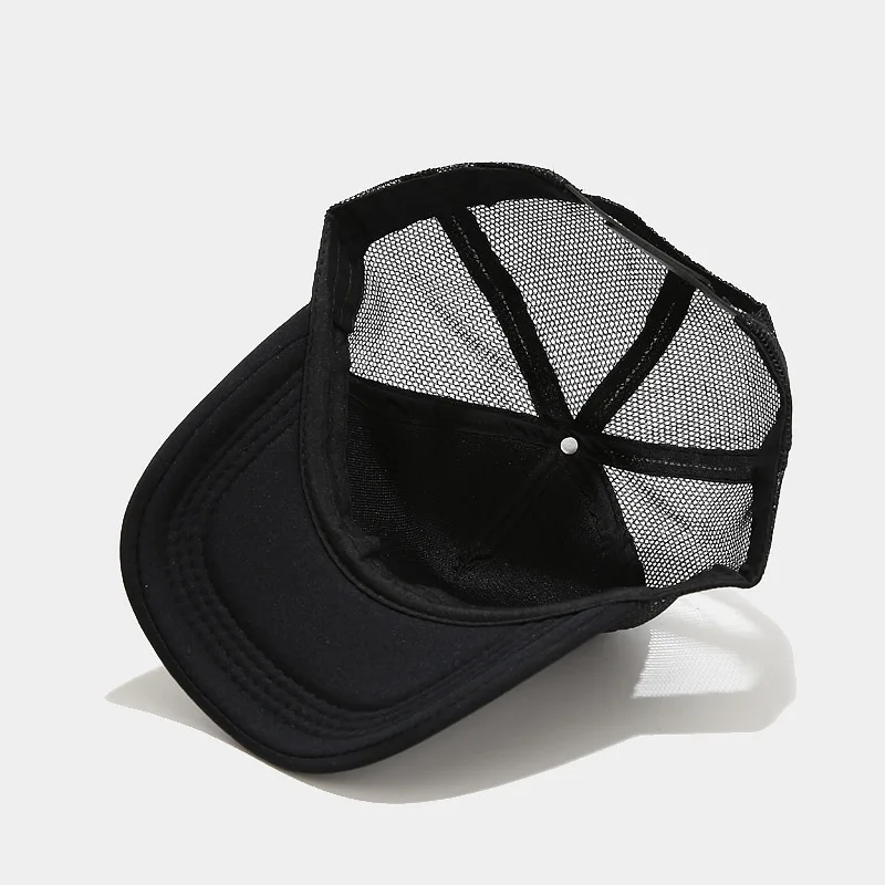 Classic Trucker Hat Mesh Snapback Caps for Men Women Stylish Durable Accessory Outdoor Sports Casual Wear Adjustable Hat_voghion.com