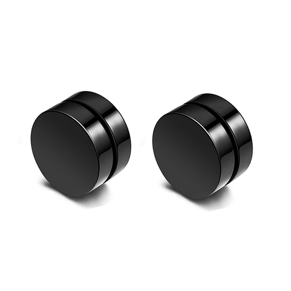 Black Round Magnet
