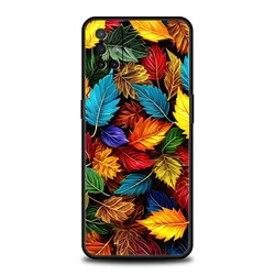 Cartoon Leaf Design Soft TPU Phone Case Cover - OnePlus 8T 5G (A1)
