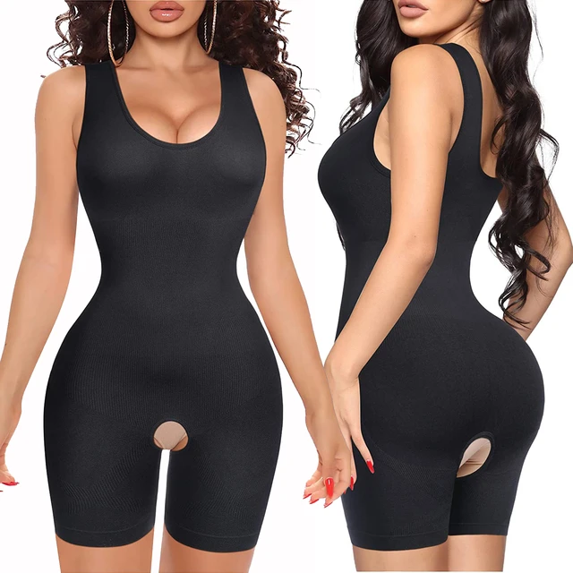 Gotoly Women Shapewear Bodysuit Latex Waist Trainer Full Body