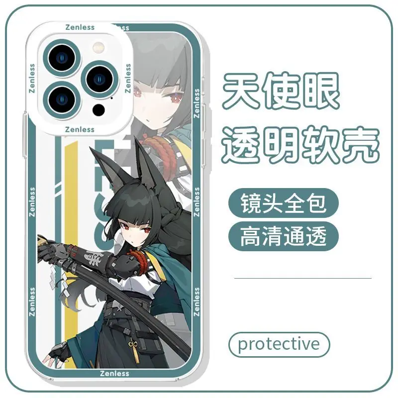 Zenless Zone Zero Clear Soft Phone Case Cover