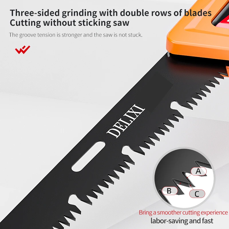 Multifunction Hand Tool Wood Folding Saw Mini Portable Home Manual Hand Saw For Pruning Trees Trimming Branches Garden Tool 5