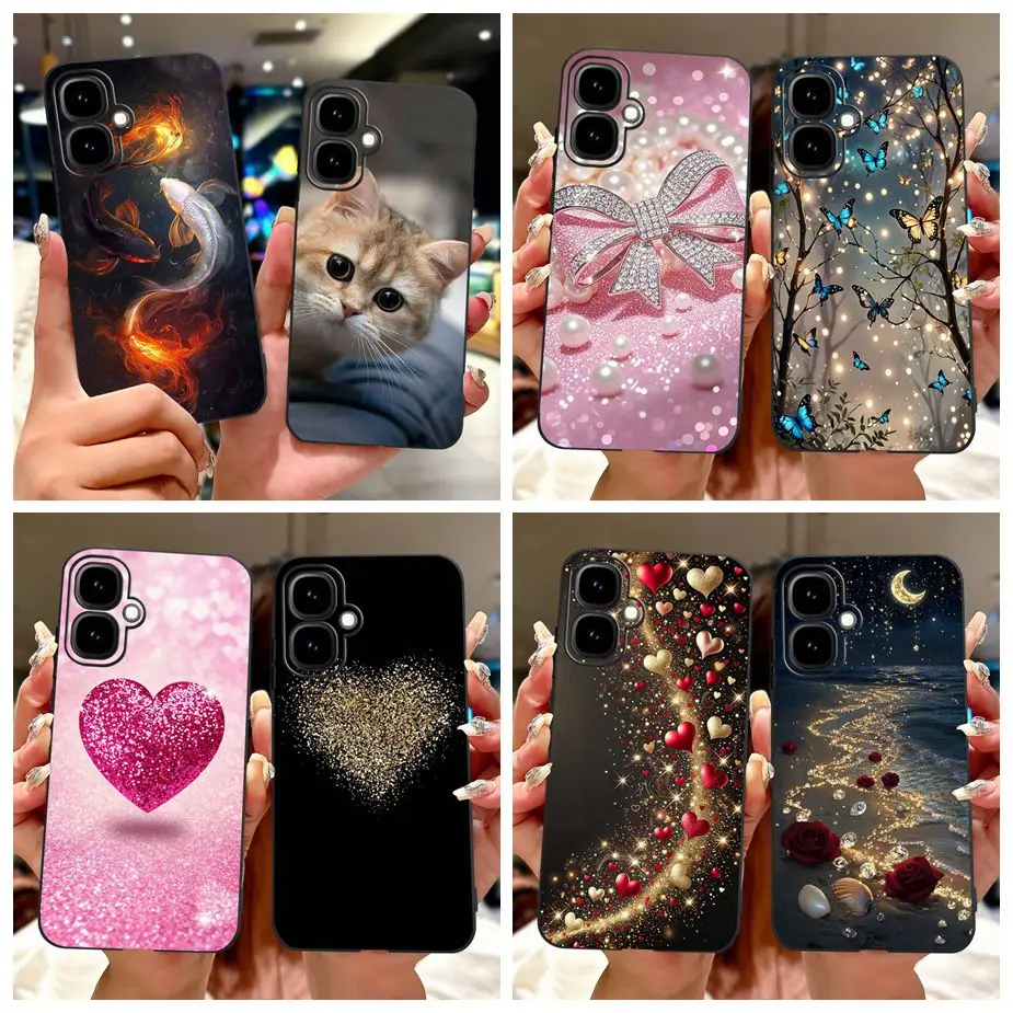 Stylish Painted Soft Silicone Phone Case for Infinix Smart 10 Series