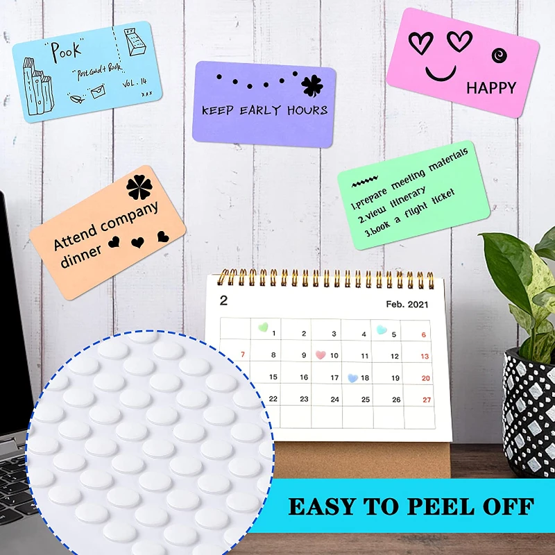 50-100Pcs Double Sided Sticky Dots Tape No Trace Tape Self Adhesive Dots  Stickers for Poster Festival Wall Hanging Decor 10-30MM - AliExpress