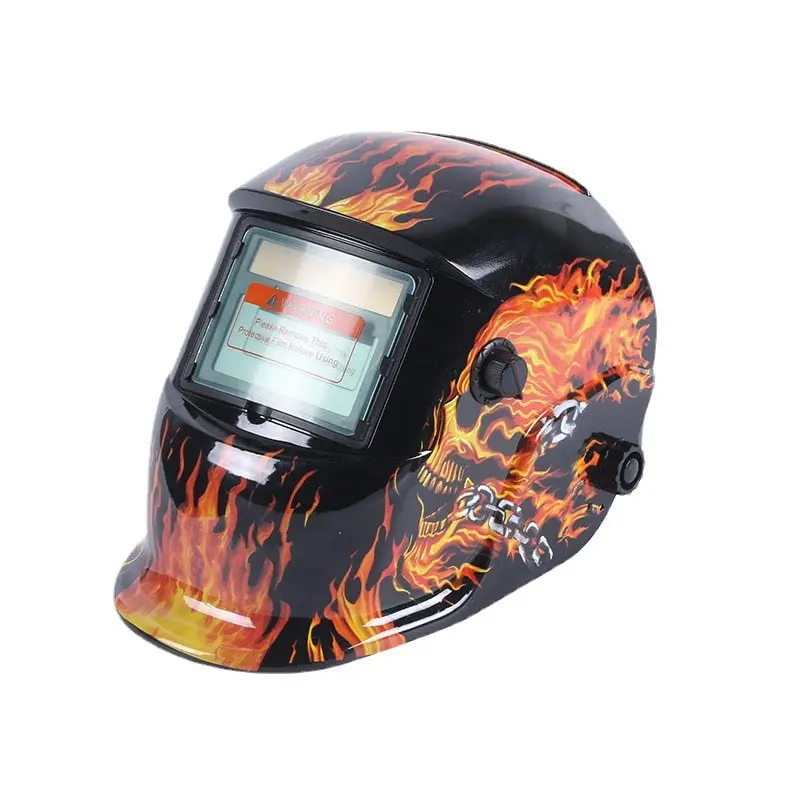 1pc Schweiß maske Solar automatische Farbe Headworn Schweiß helm Hoch temperatur beständigkeit Schutz Schweißer Maske Hut