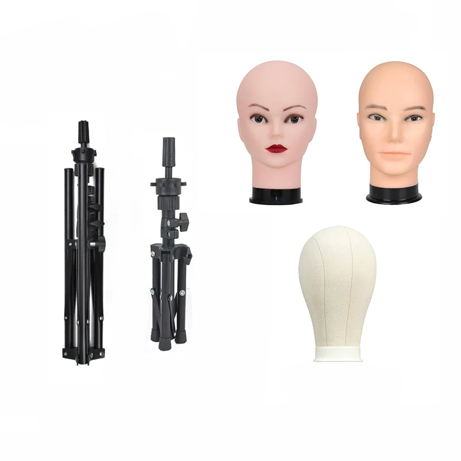 Adjustable Wig Stand Mannequin Head Holder Clamp Tripod For Canvas Block Heads Making Wigs Styling Hairdressing wig stand,wig stand holder,wig storage stand,mannequin head holder