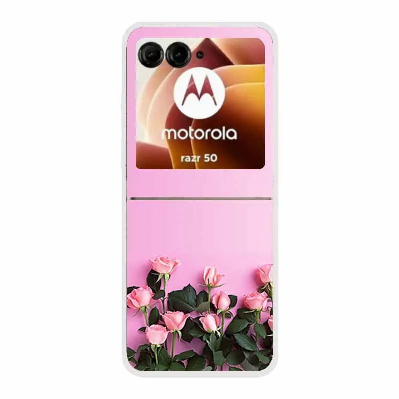 Cartoon Design Transparent Hard Plastic Back Cover Case