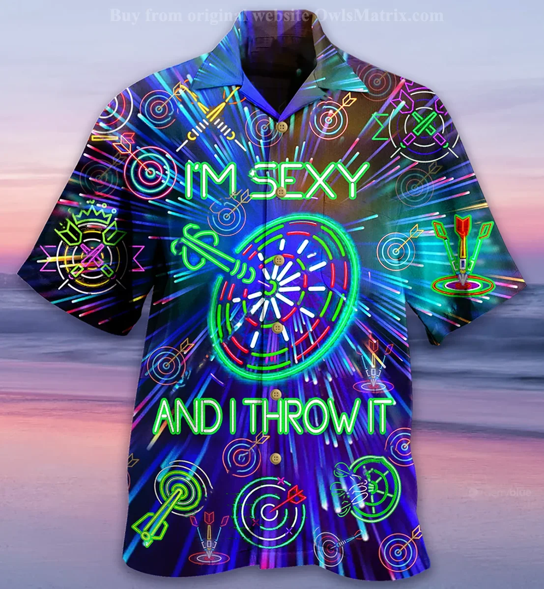 Мужская рубашка с коротким рукавом