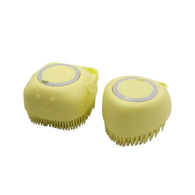 

Children Silicone Bath Body Brush Hair Washing With Shampoo And Shower Gel Space Soft Safe Cleaning Tools Massage Protect Skin