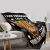 I Just Freaking Love Highland Cows Ok Throw Blankets Cozy Lightweight Plush Animal Throw Decorative Quilts Throws for 6