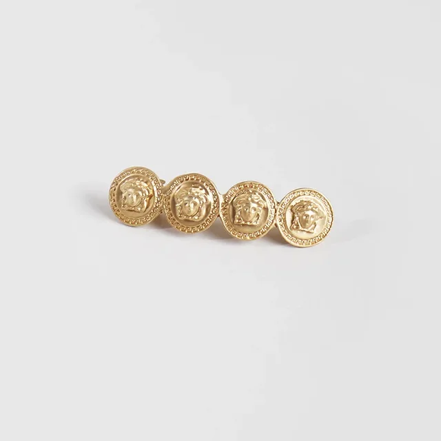 Fashion Elegant High-end Hoops Precise Chest Pin Fine Quality Rhinestone Embellishment Upscale Version Spring Clip Hair Clip 5